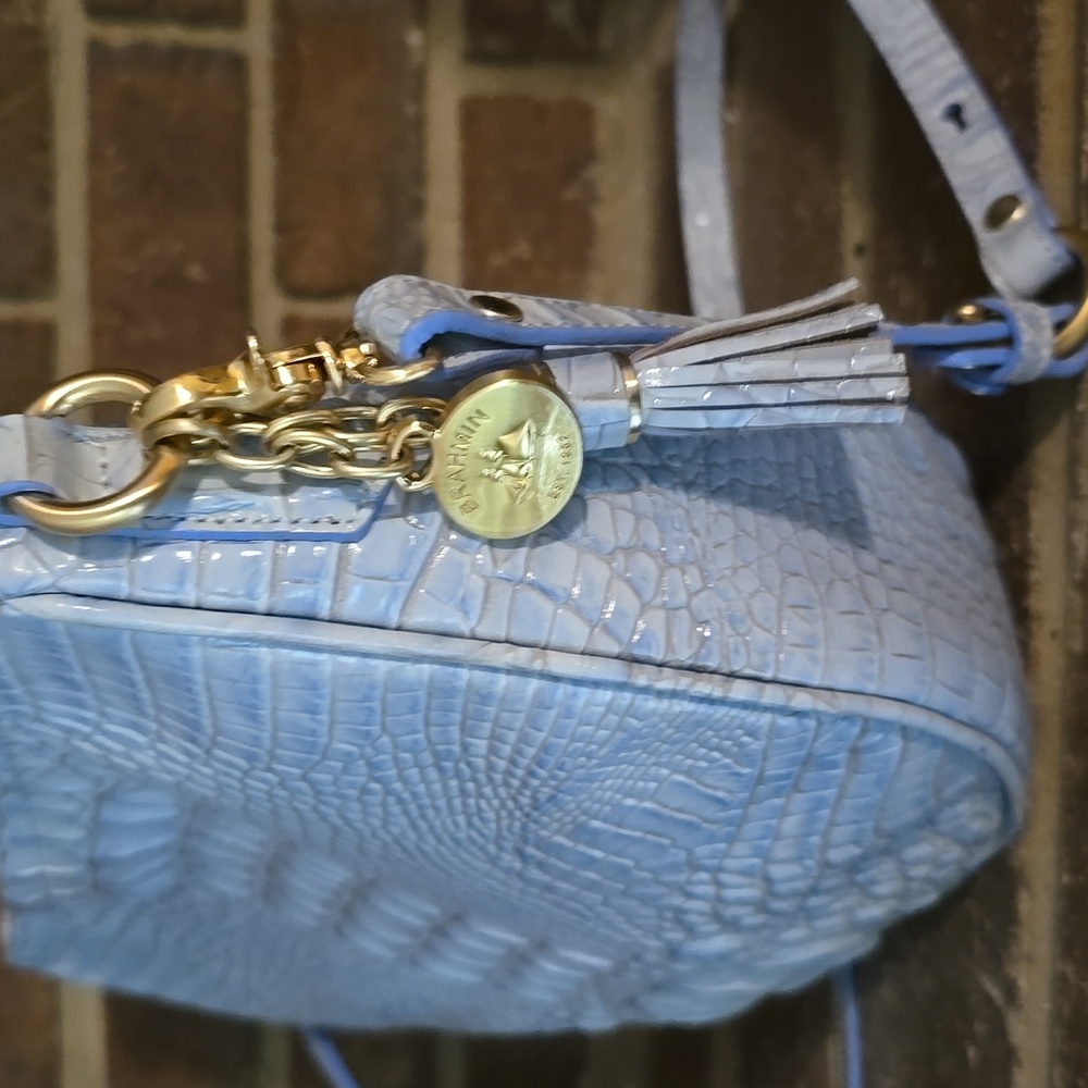 Brahmin Briar Crossbody Bag Blue - Picture 4 of 10